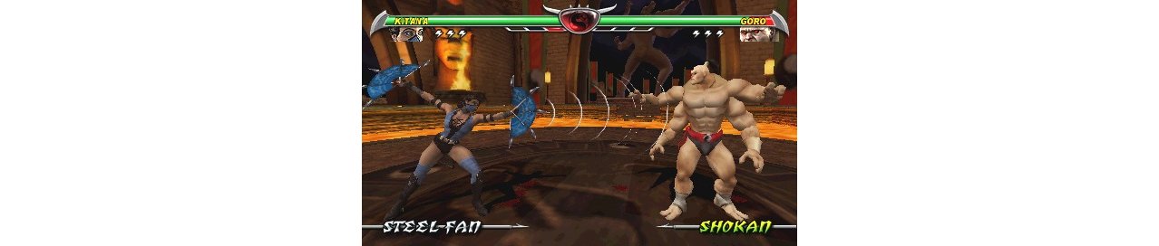 Скриншот игры Mortal Kombat Unchained (Б/У) для Psp