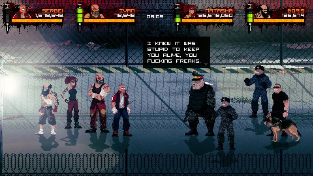 Скриншот игры Mother Russia Bleeds (Special Reserve) для Switch