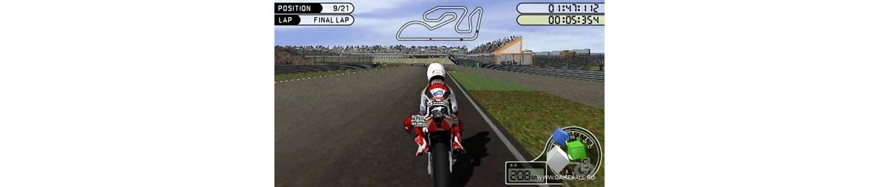 Скриншот игры Moto GP для PSP