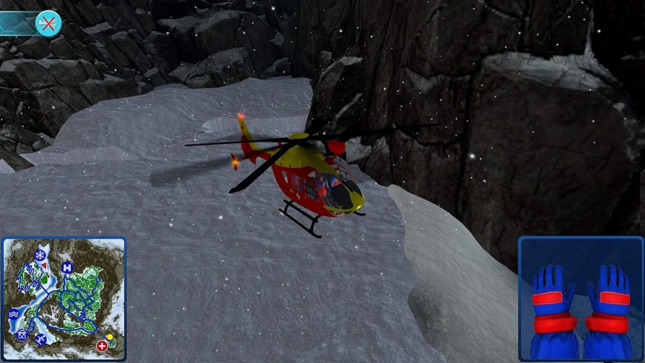 Скриншот игры Mountain Rescue Simulator для Switch