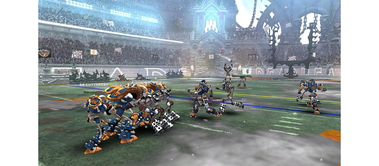 Скриншот игры Mutant Football League Dynasty Edition для Switch