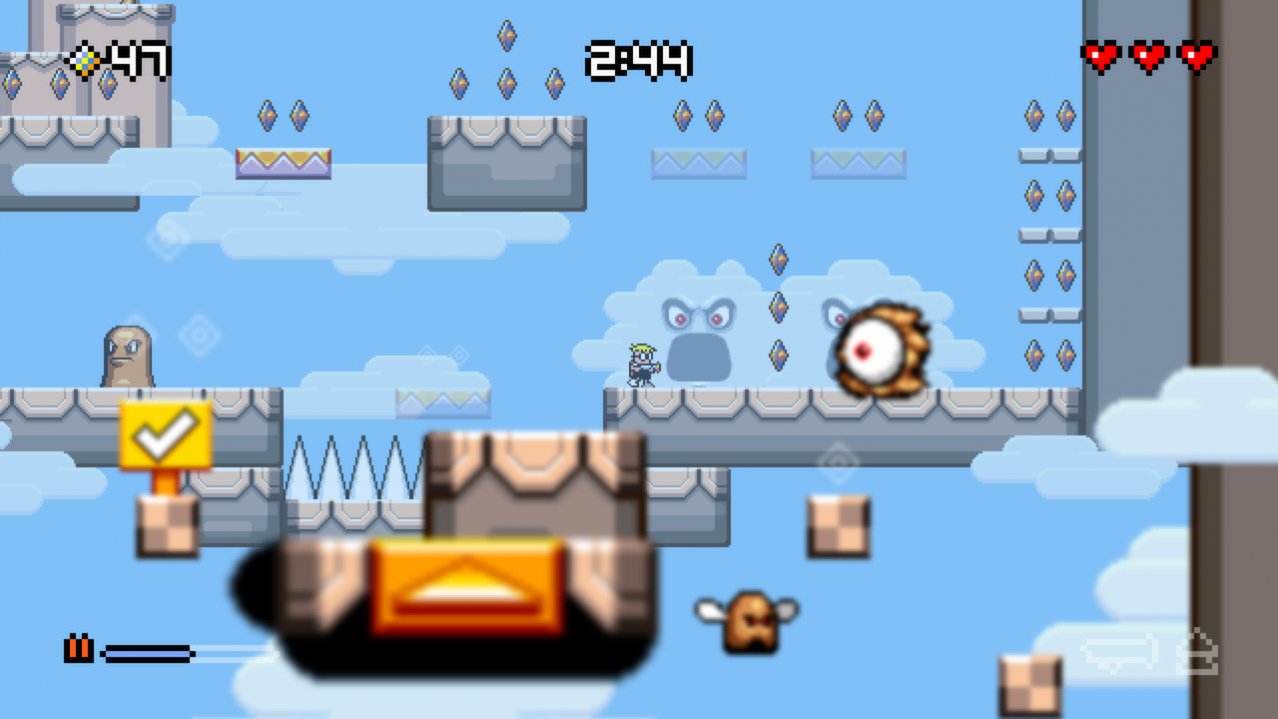 Скриншот игры Mutant Mudds Deluxe (Б/У) для Psvita