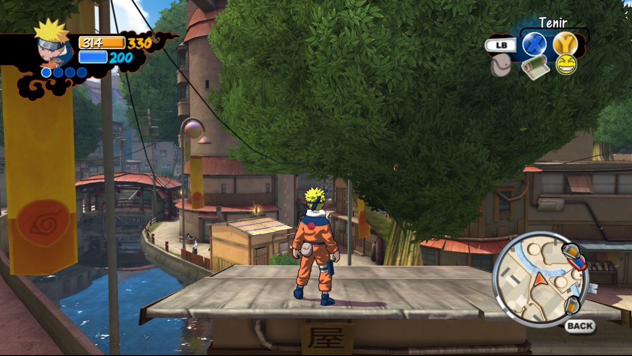Скриншот игры Naruto: Rise of a Ninja для Xbox360