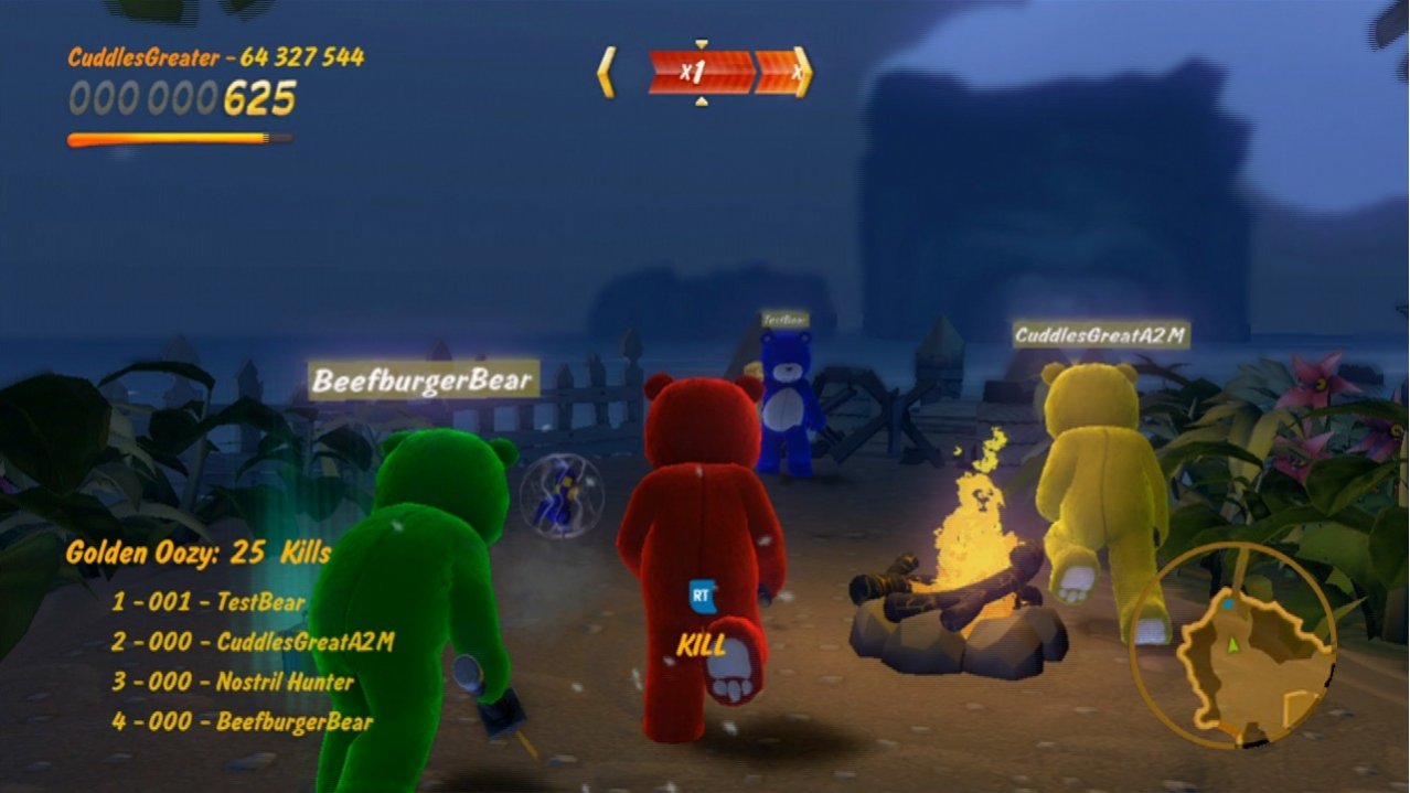 Скриншот игры Naughty Bear (Б/У) для PS3