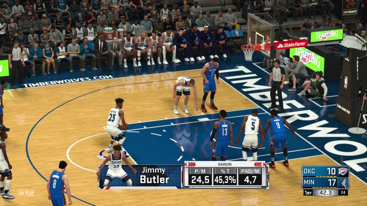 Скриншот игры NBA 2K18 для Switch
