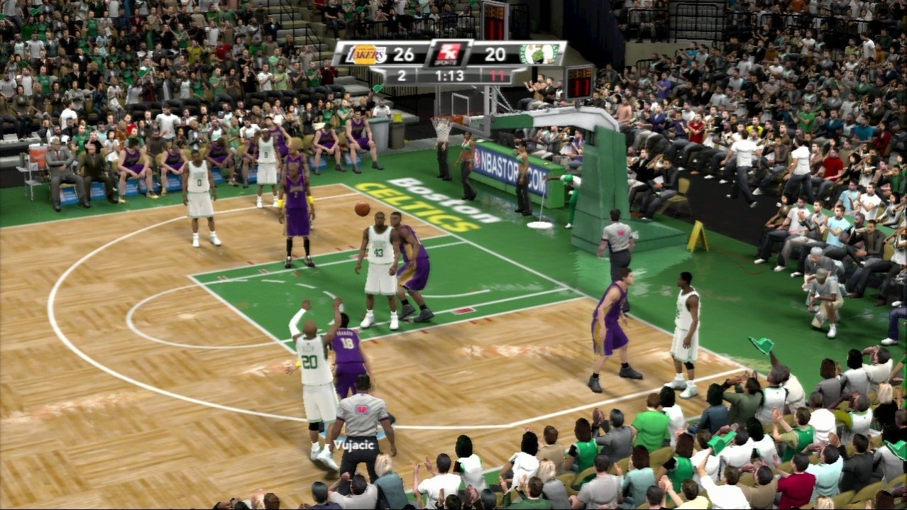 Скриншот игры NBA 2K9 для Ps3
