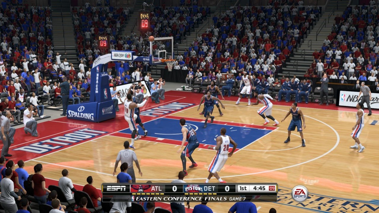 Скриншот игры NBA Live 15 для PS4