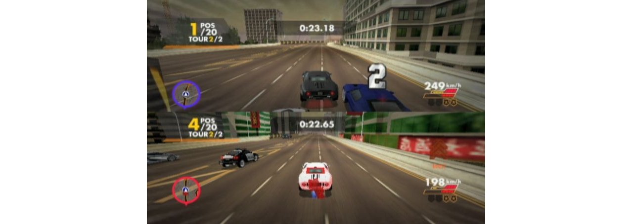 Скриншот игры Need for Speed Hot Pursuit для Wii