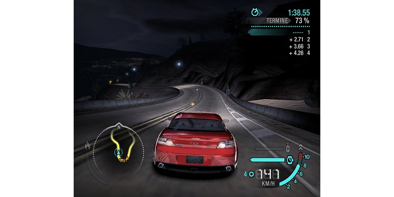 Скриншот игры Need for Speed Carbon для Ps3