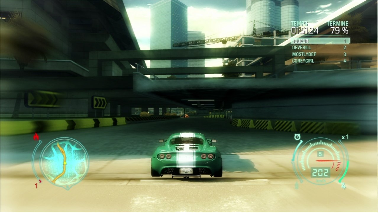 Скриншот игры Need for Speed: Undercover (Англ. Яз.) (Б/У) для PS3