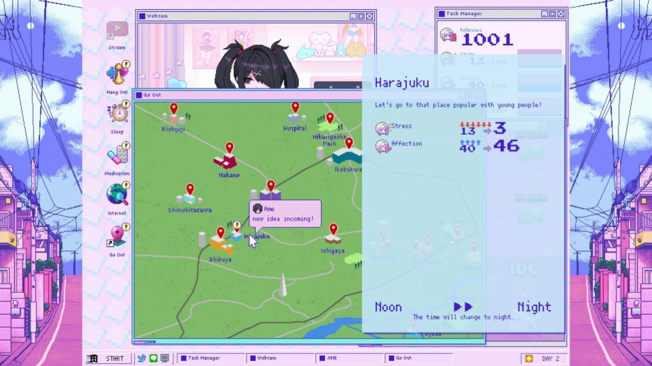Скриншот игры Needy Streamer Overload для Switch