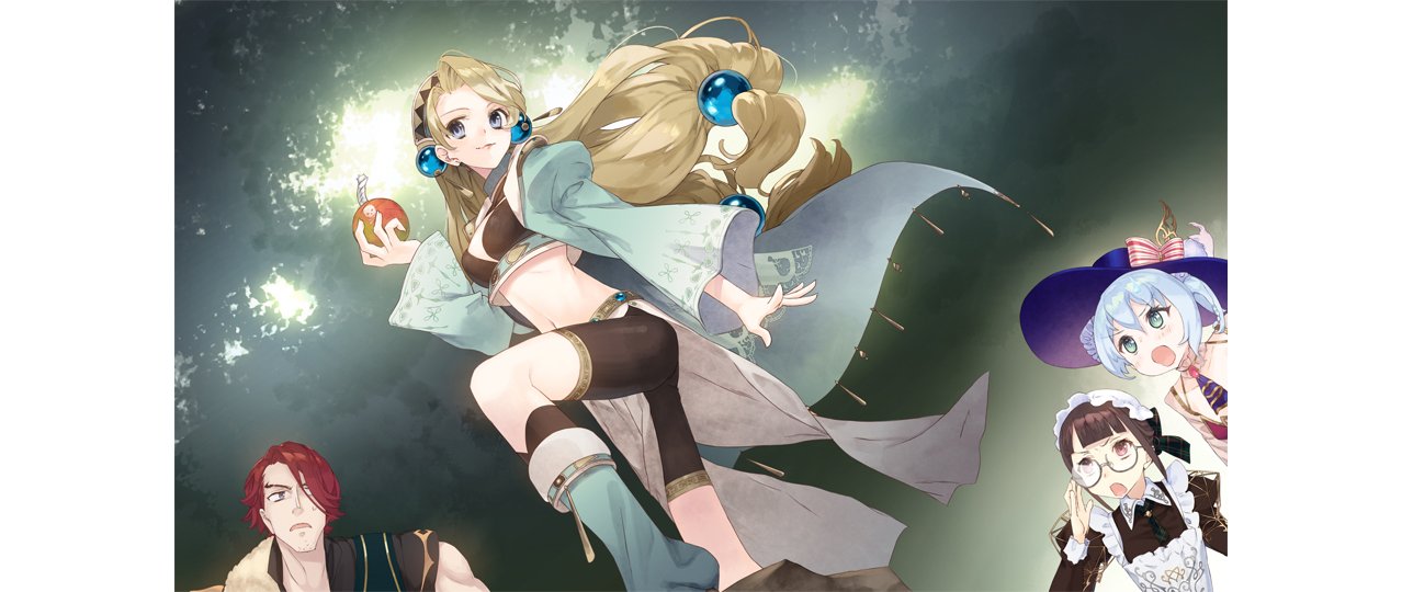 Скриншот игры Nelke & the Legendary Alchemists: Ateliers of the New World для Switch
