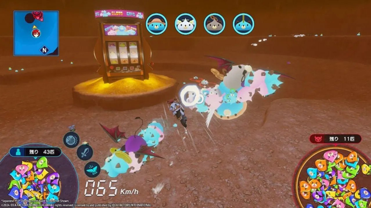 Скриншот игры Neptunia Riders VS Dogoos для Ps4
