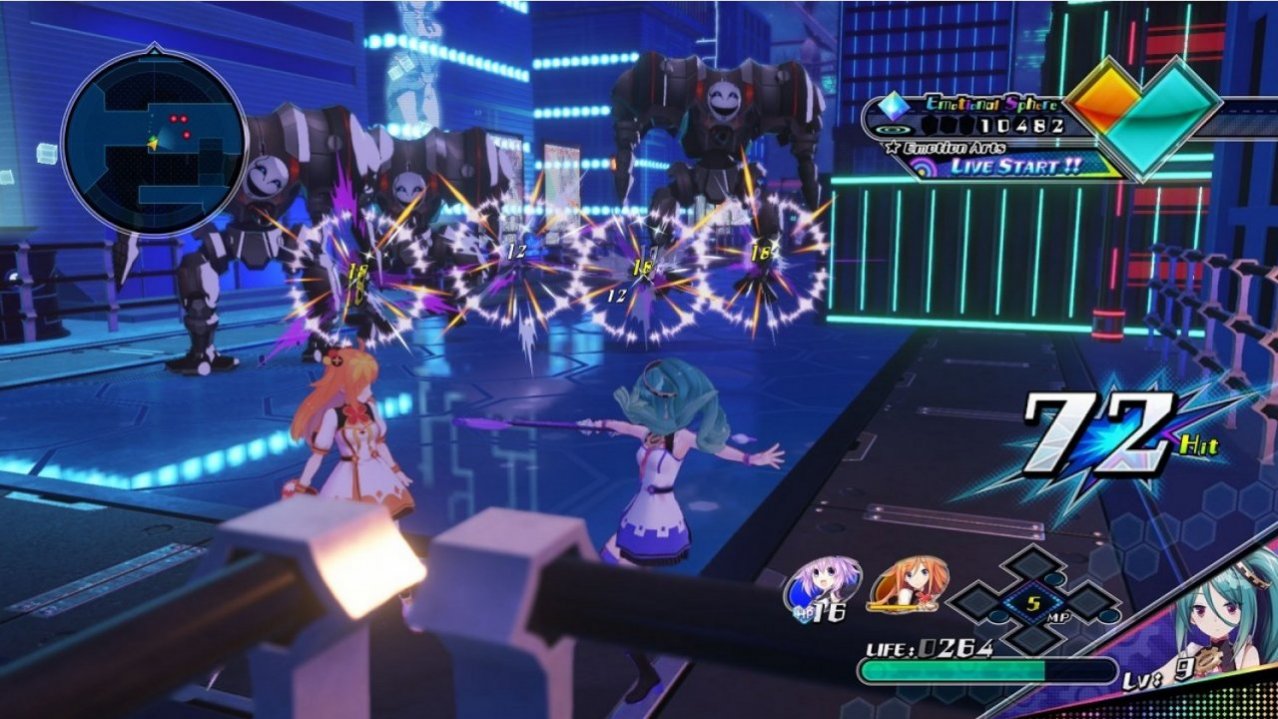 Скриншот игры Neptunia Virtual Stars для Ps4