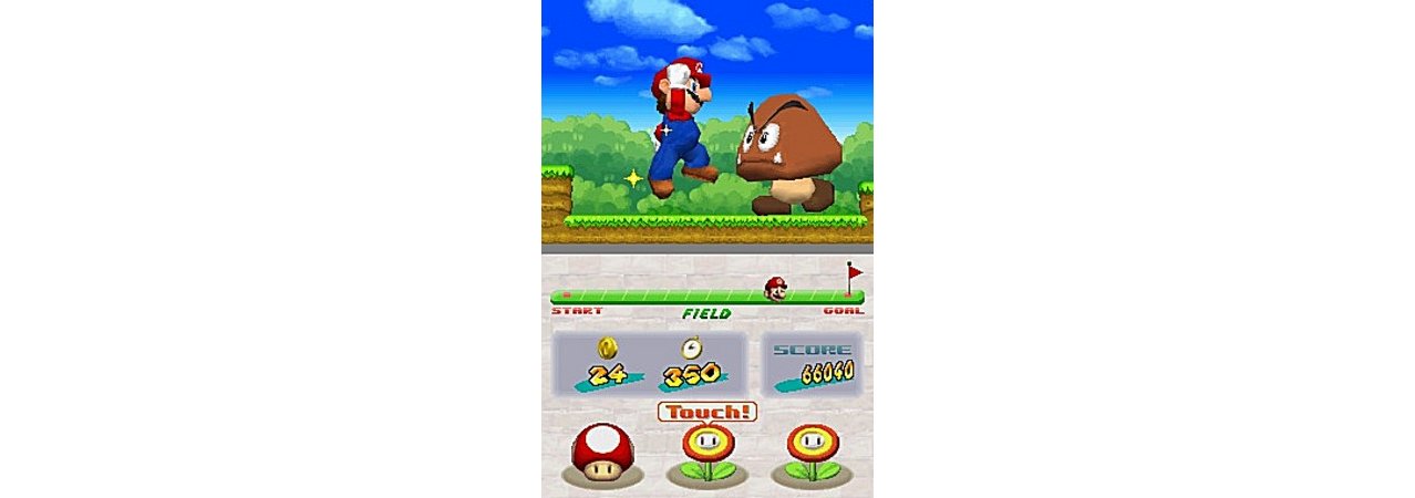 Скриншот игры New Super Mario Bros (US) для 3ds