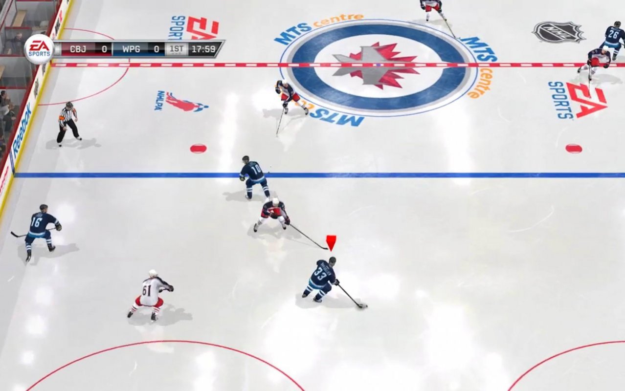 Скриншот игры NHL 12 для PS3