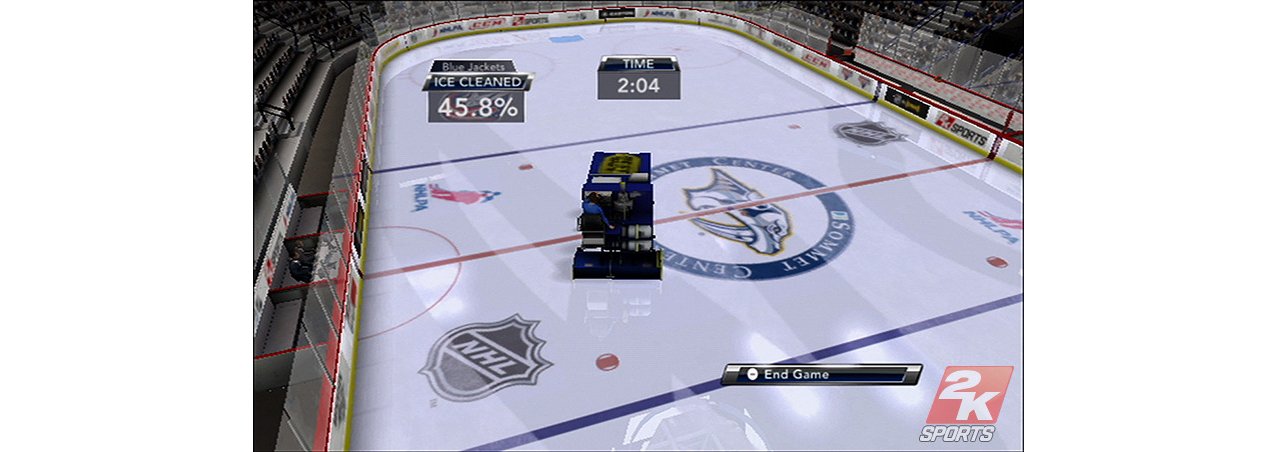 Скриншот игры NHL 2K9 для Wii