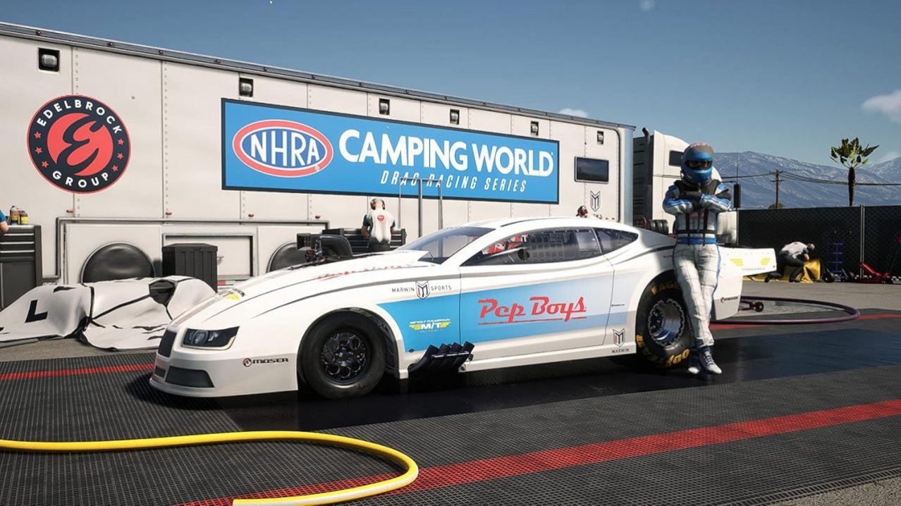 Скриншот игры NHRA Championship Drag Racing: Speed For All (US) для Ps5