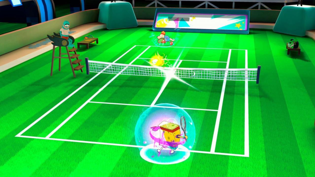 Скриншот игры Nickelodeon Extreme Tennis Next! для Xboxsx