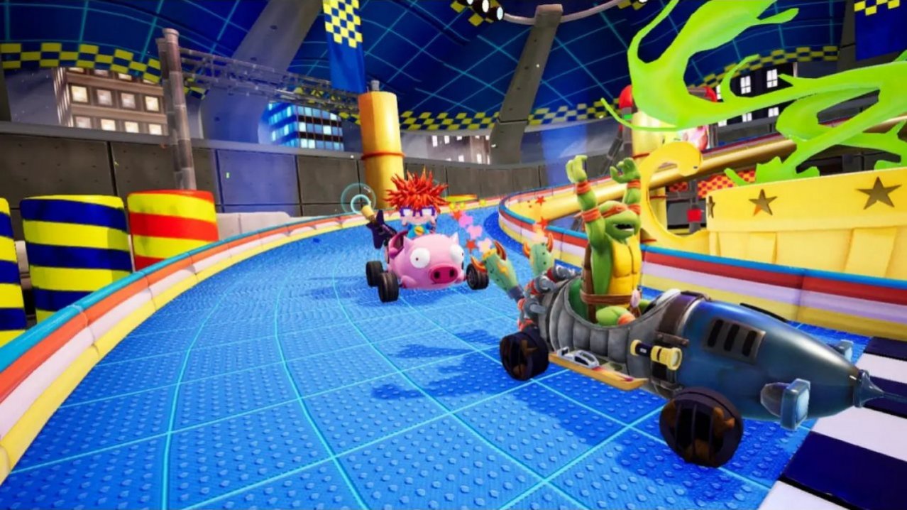 Скриншот игры Nickelodeon Kart Racers 3: Slime Speedway для Switch