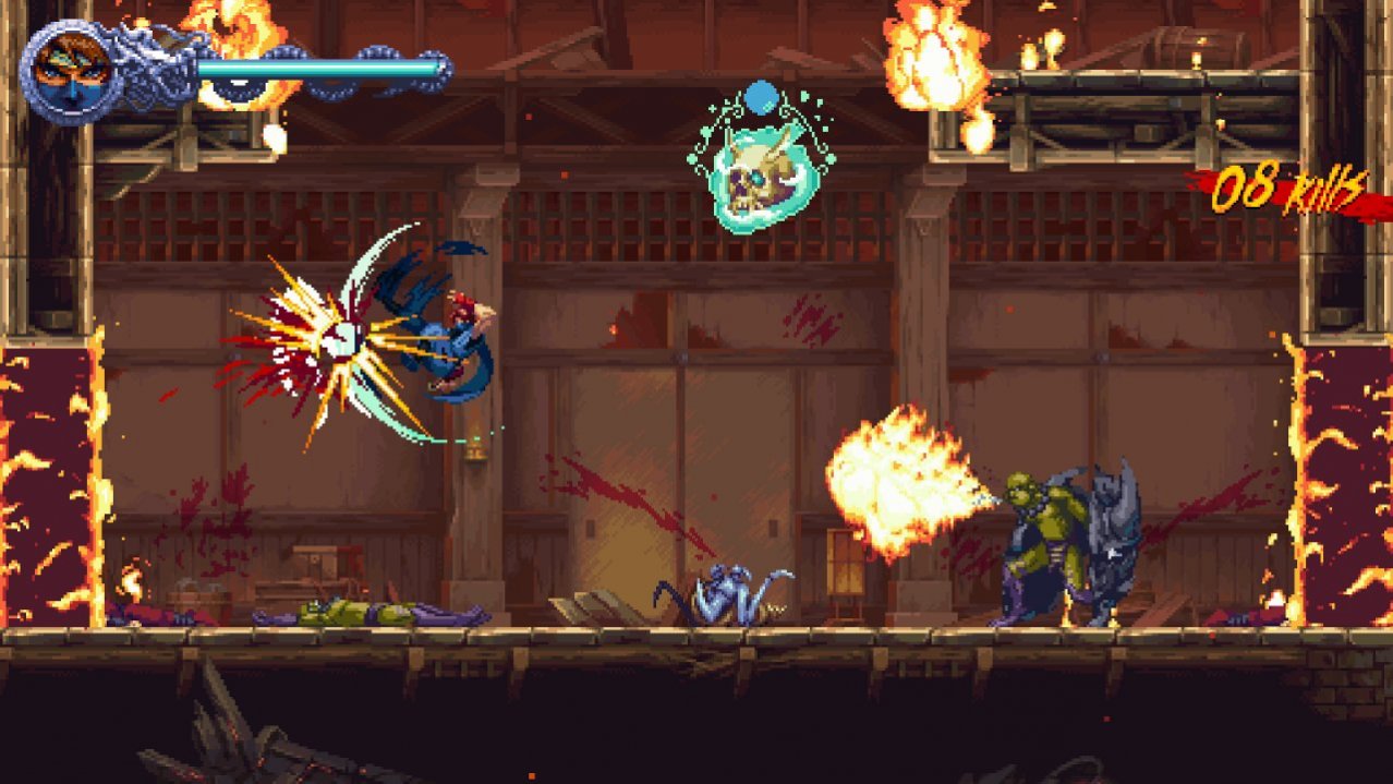 Скриншот игры Ninja Gaiden: Ragebound для Xboxsx