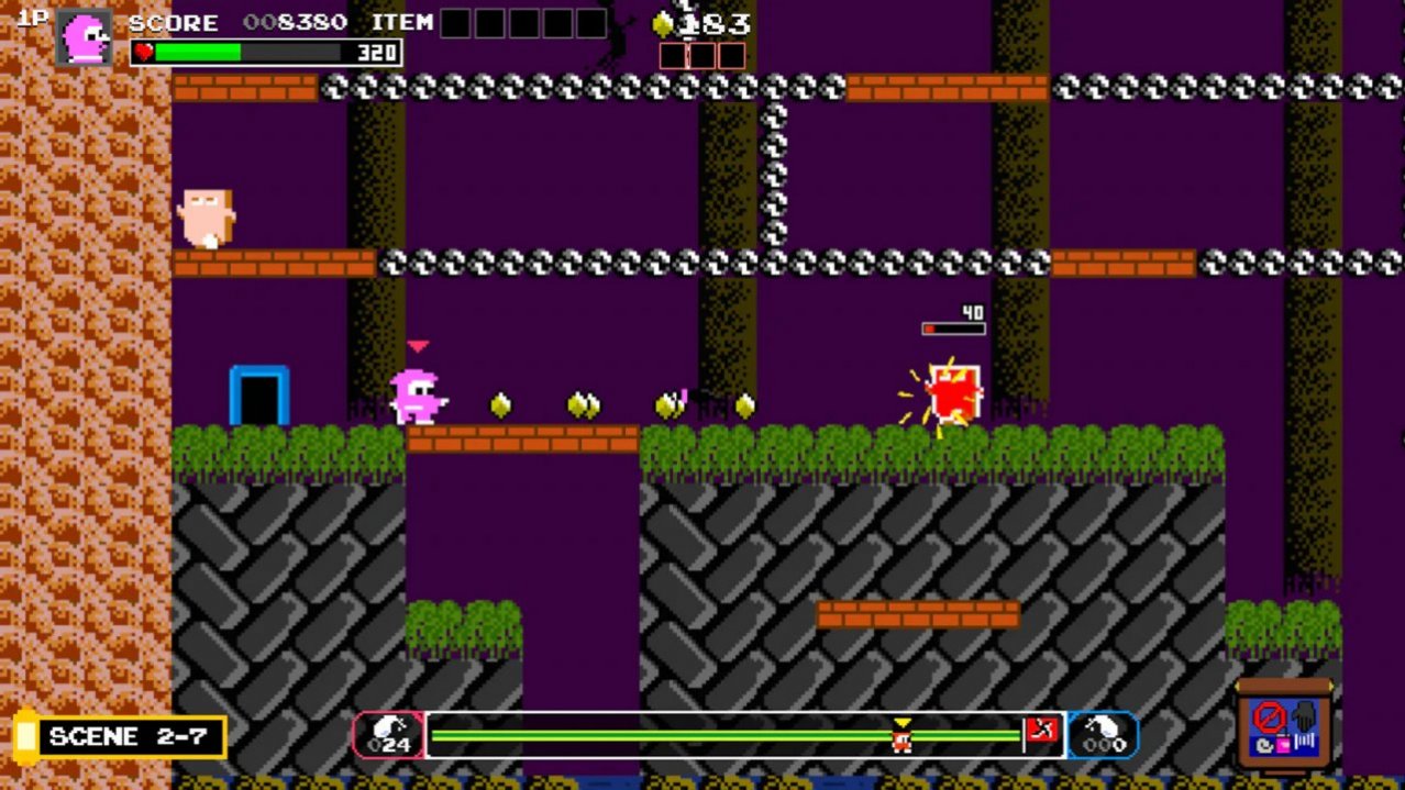 Скриншот игры Ninja JaJaMaru Legendary Ninja Collection для Ps4