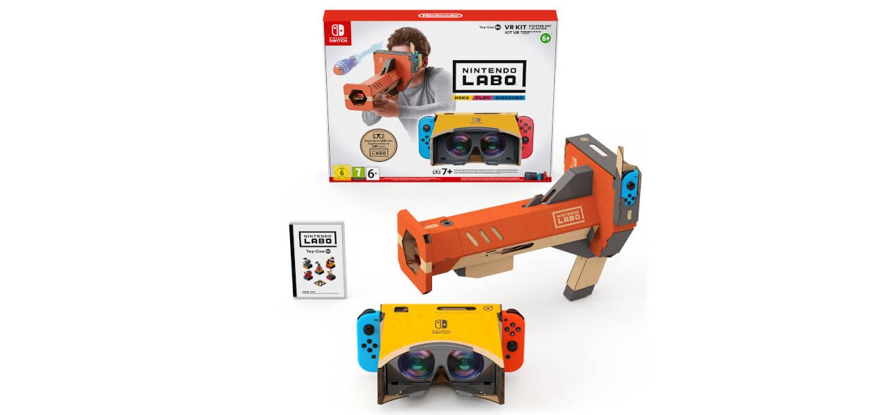 Скриншот игры Nintendo Labo VR Kit + Starter Set (Стартовый набор + бластер) для Switch