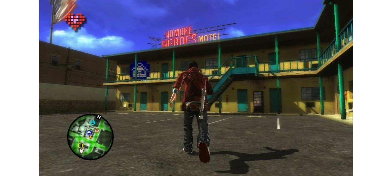 Скриншот игры No More Heroes  Red Zone Edition (JP) (Б/У) для PS3