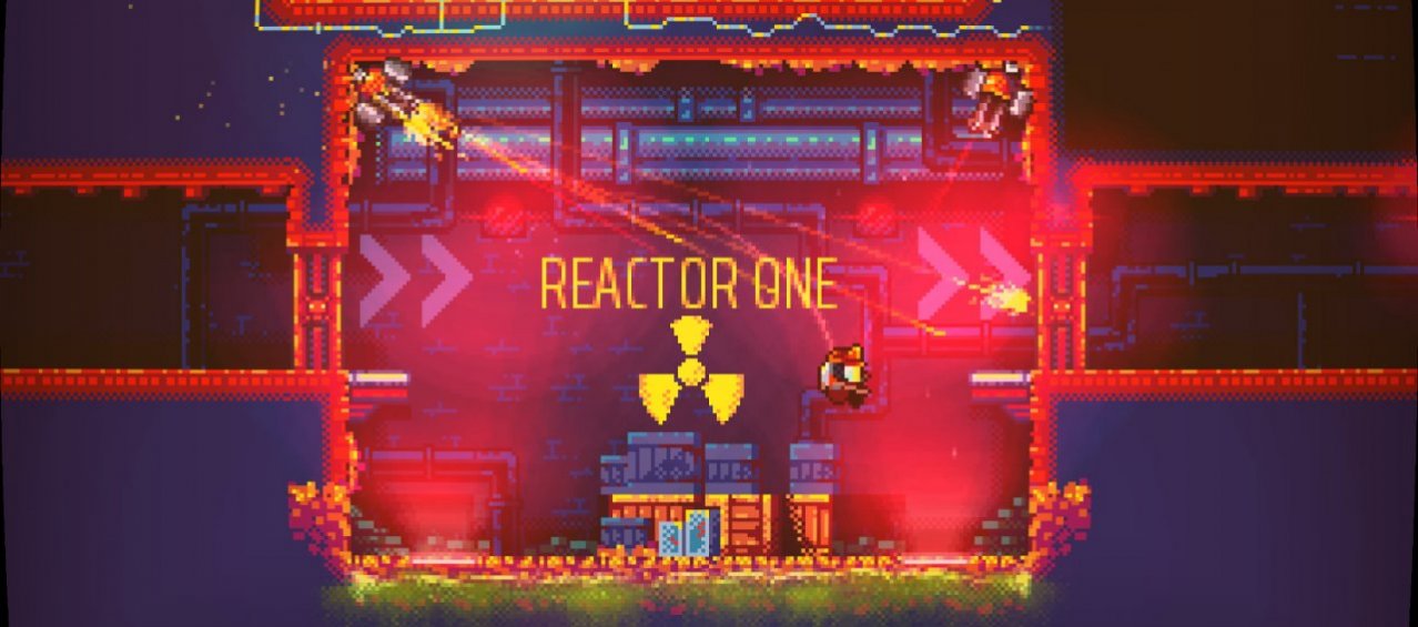 Скриншот игры Nuclear Blaze для Switch