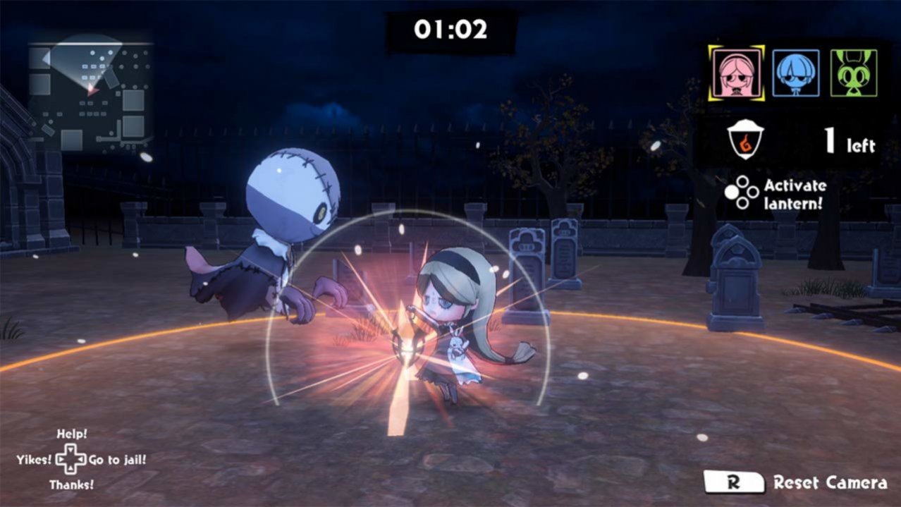 Скриншот игры Obakeidoro: Catch Me if You Can Monsters для Switch