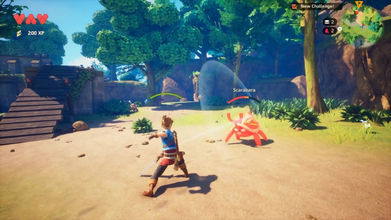 Скриншот игры Oceanhorn 2: Knights of the Lost Realm (Limited Run) для Ps5
