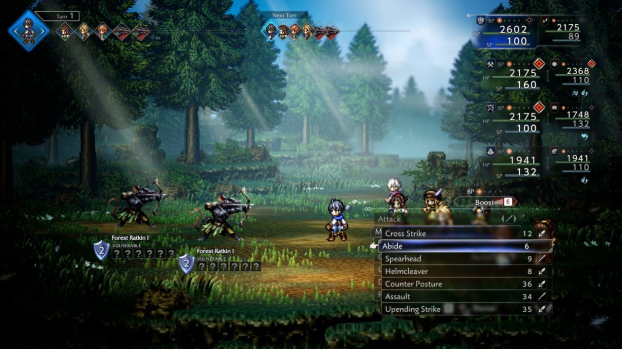 Скриншот игры Octopath Traveler 0 для Switch2