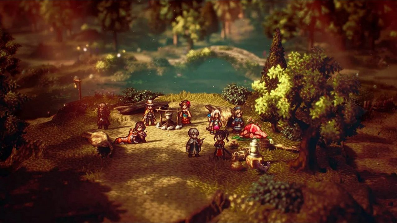 Скриншот игры Octopath Traveler II для PS5