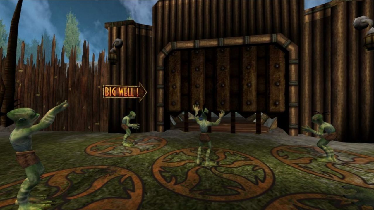 Скриншот игры Oddworld: Munchs Oddysee для Switch