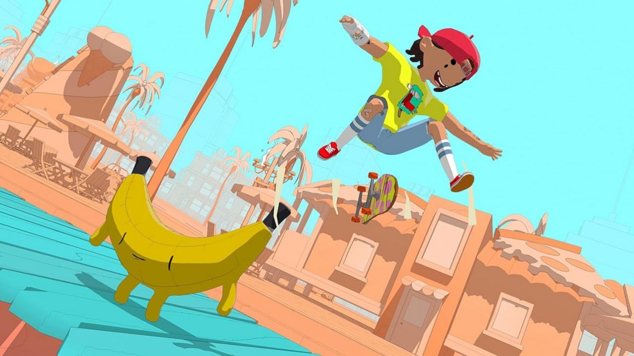 Скриншот игры OlliOlli World (код загрузки) для Switch