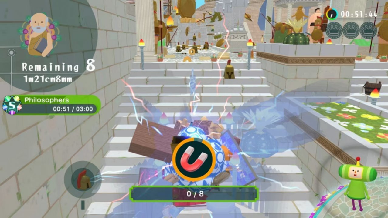 Скриншот игры Once Upon A KATAMARI для Switch