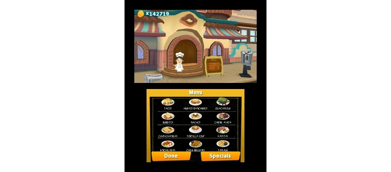 Скриншот игры Order UP для 3ds