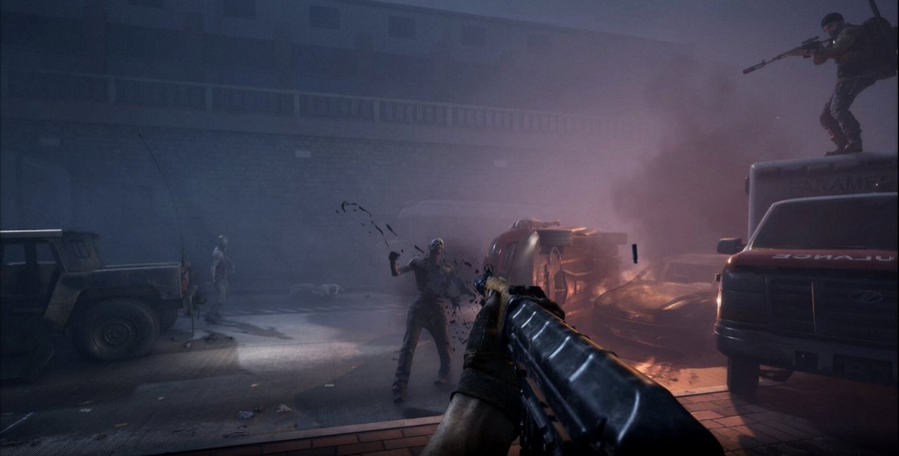 Скриншот игры OVERKILLs the Walking Dead для Ps4