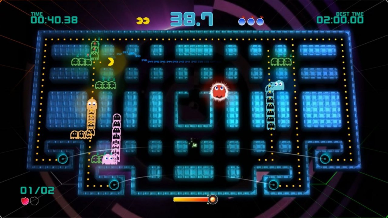 Скриншот игры Pac-Man Championship Edition 2 + Arcade Game Series для PS4