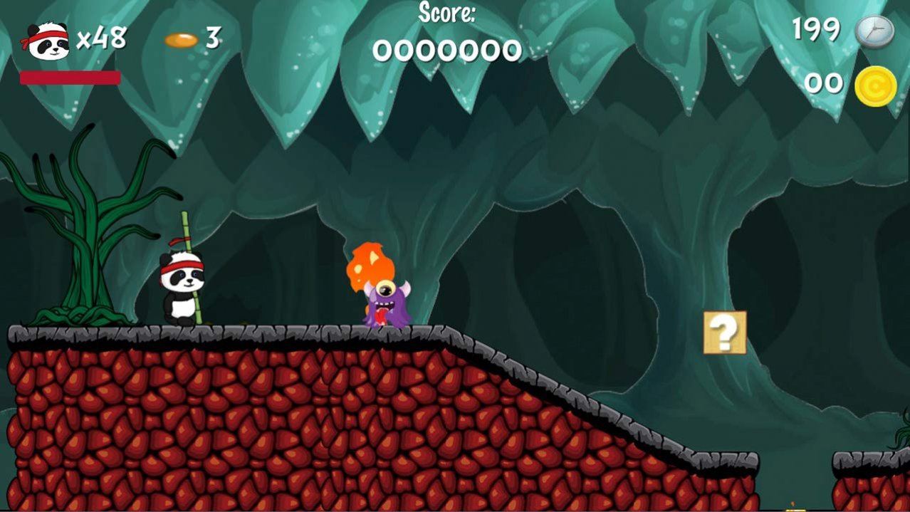 Скриншот игры Panda Hero (код загрузки) для Switch