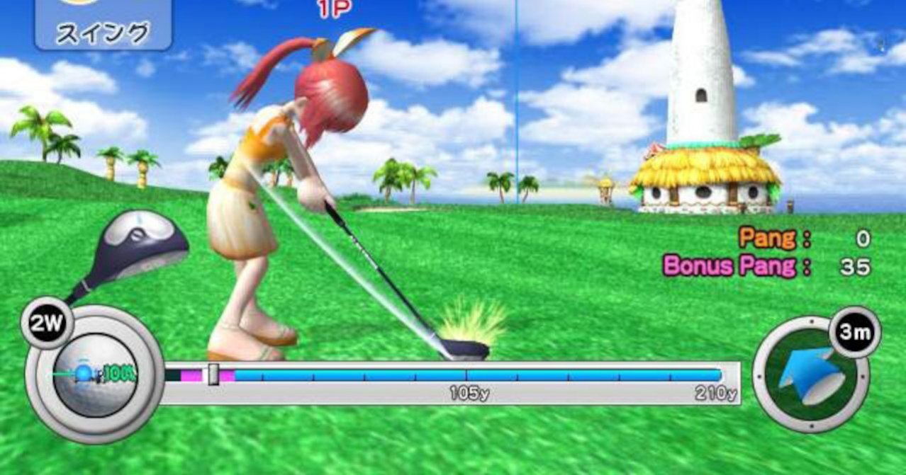 Скриншот игры Pangya! Golf with Style (Б/У) для Wii