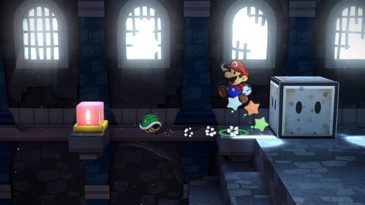 Скриншот игры Paper Mario: The Thousand-Year Door для Switch