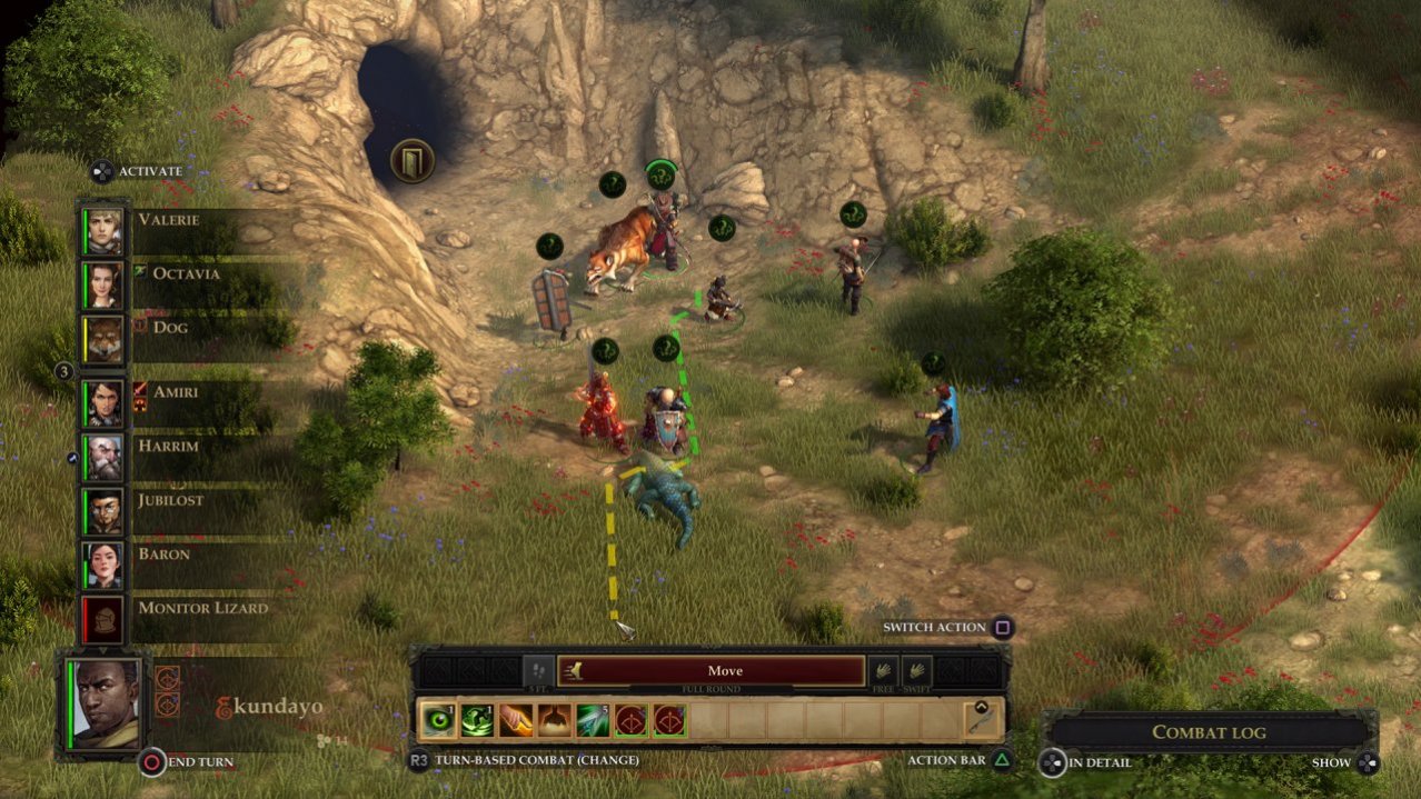 Скриншот игры Pathfinder: Kingmaker Definitive Edition для Xboxone