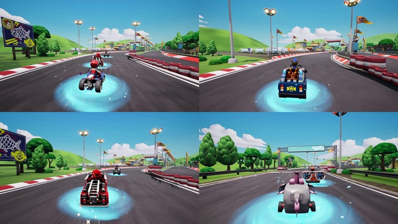 Скриншот игры PAW Patrol: Grand Prix Complete Edition для Switch