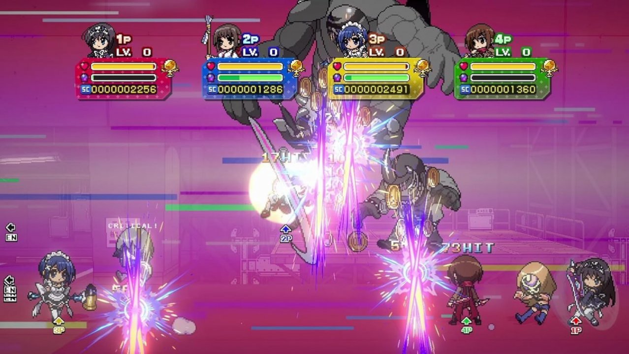 Скриншот игры Phantom Breaker: Battlegrounds Ultimate для Switch