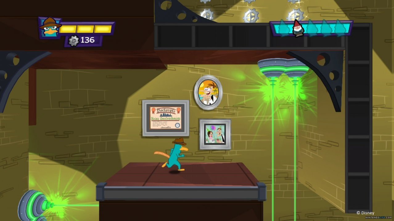 Скриншот игры Phineas and Ferb: Quest for Cool Stuff для Wii