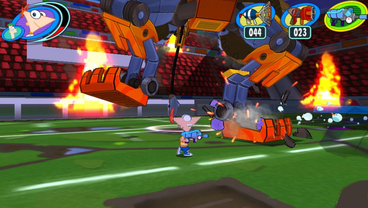 Скриншот игры Phineas & Ferb: Day of Doofenshmirtz для PSVita