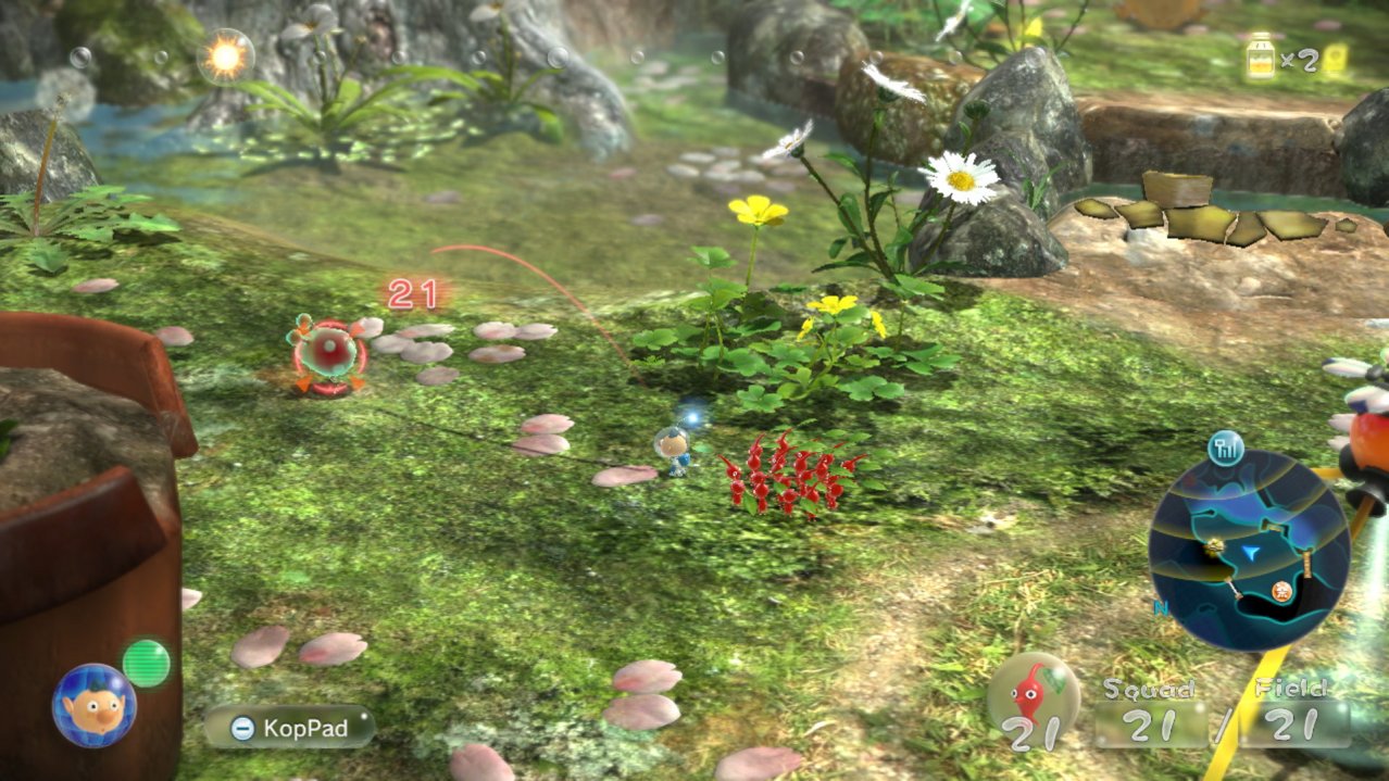 Скриншот игры Pikmin 3 Deluxe (Б/У) для Switch