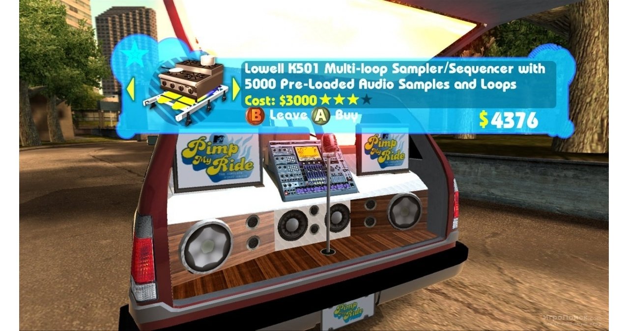 Скриншот игры Pimp My Ride для Wii
