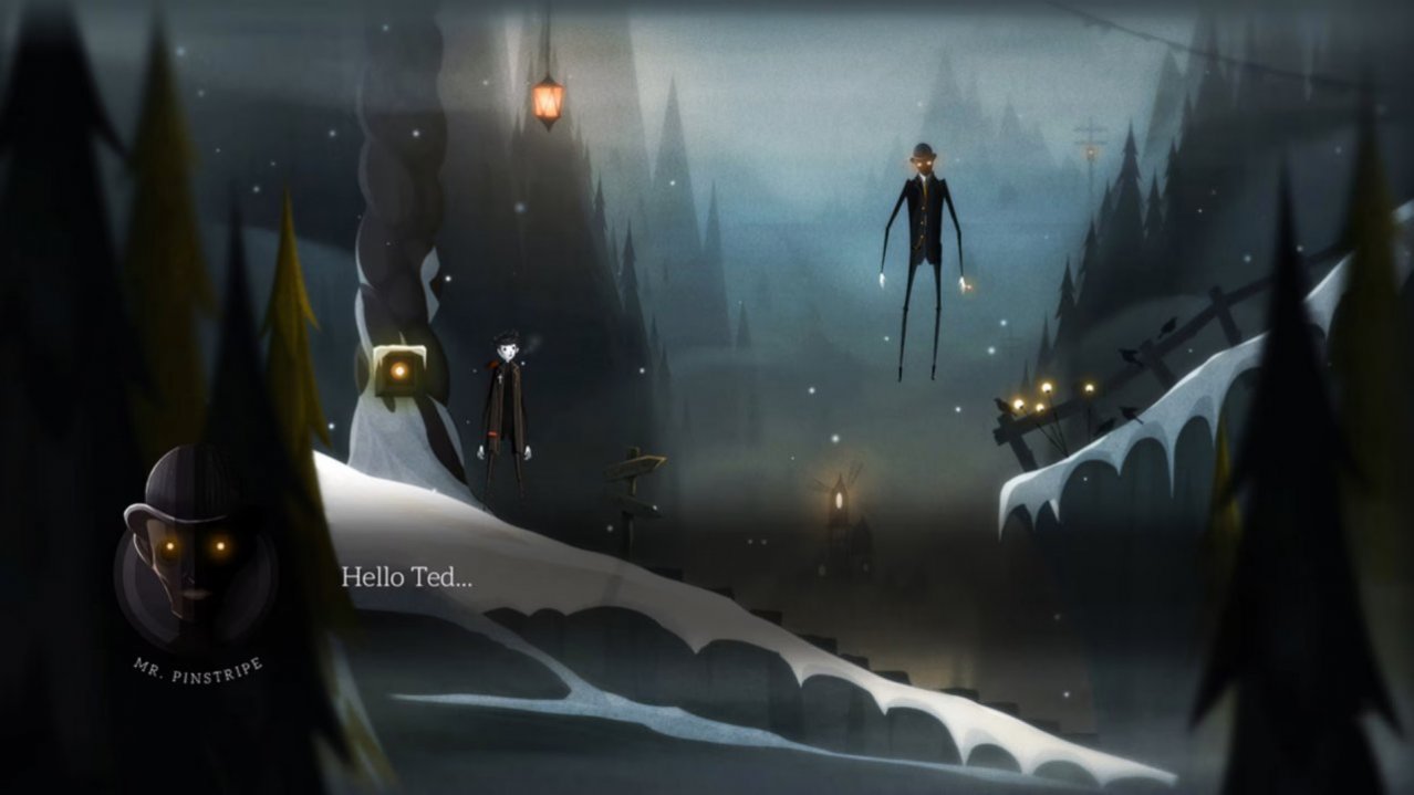 Скриншот игры Pinstripe для Switch